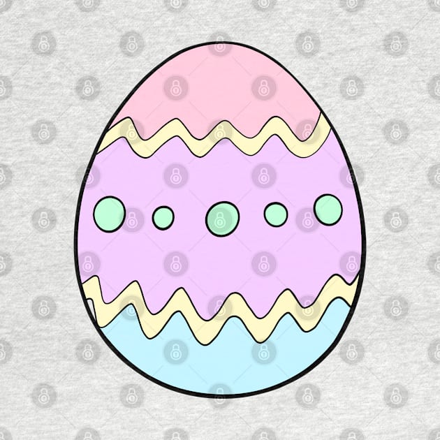 Pastel Easter Egg by Lady Lilac